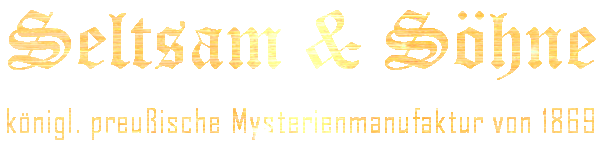 Seltsam und Söhne - Die Wunderwerkstatt